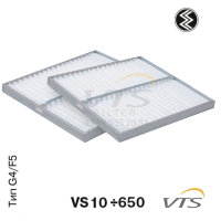 Набор панельных фильтров для VENTUS VVS021 класса G4